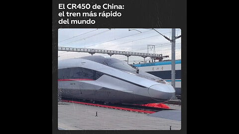 El CR450 chino: eficiencia y velocidad en el tren más rápido del mundo