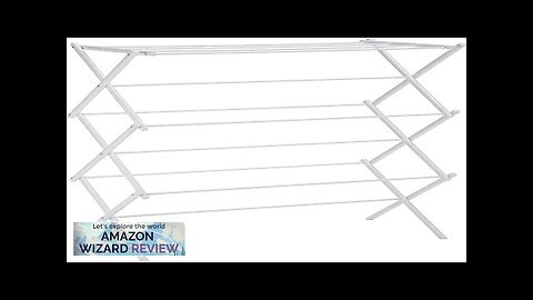 Amazon Basics Foldable Laundry Rack for Air Drying Clothing 29.4 x Review