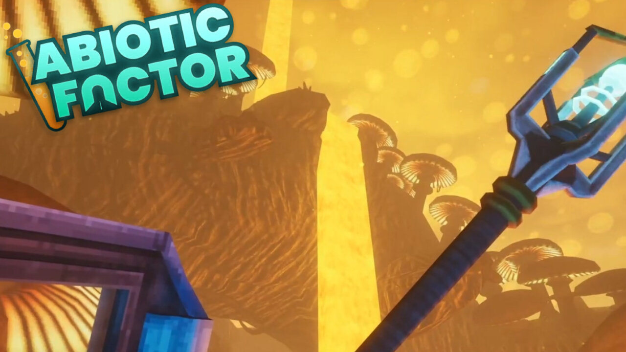 Hot Mushroom Portal! ~ Abiotic Factor!