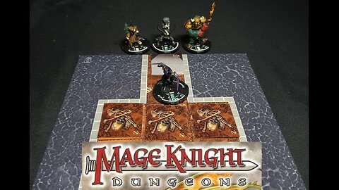 Mage Knight Dungeons solo Episode 4: Floor of bones.