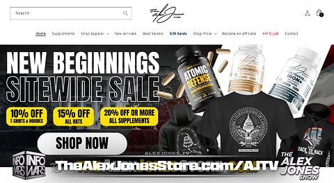 New Sales Now, Support Alex Jones, Link in Description