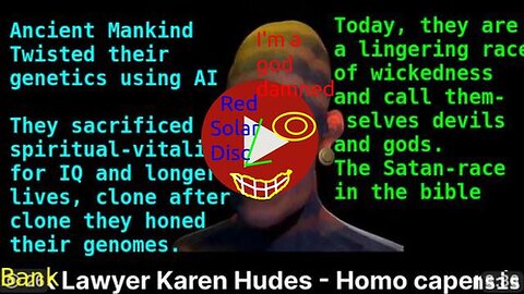 🌍 前世界銀行律師Karen Hudes爆料💥—神秘物種Homo Capensis操控耶穌會🕍、瑞士聖殿騎士⚔️、共濟會🔺，揭開全球權力網絡的神秘面紗