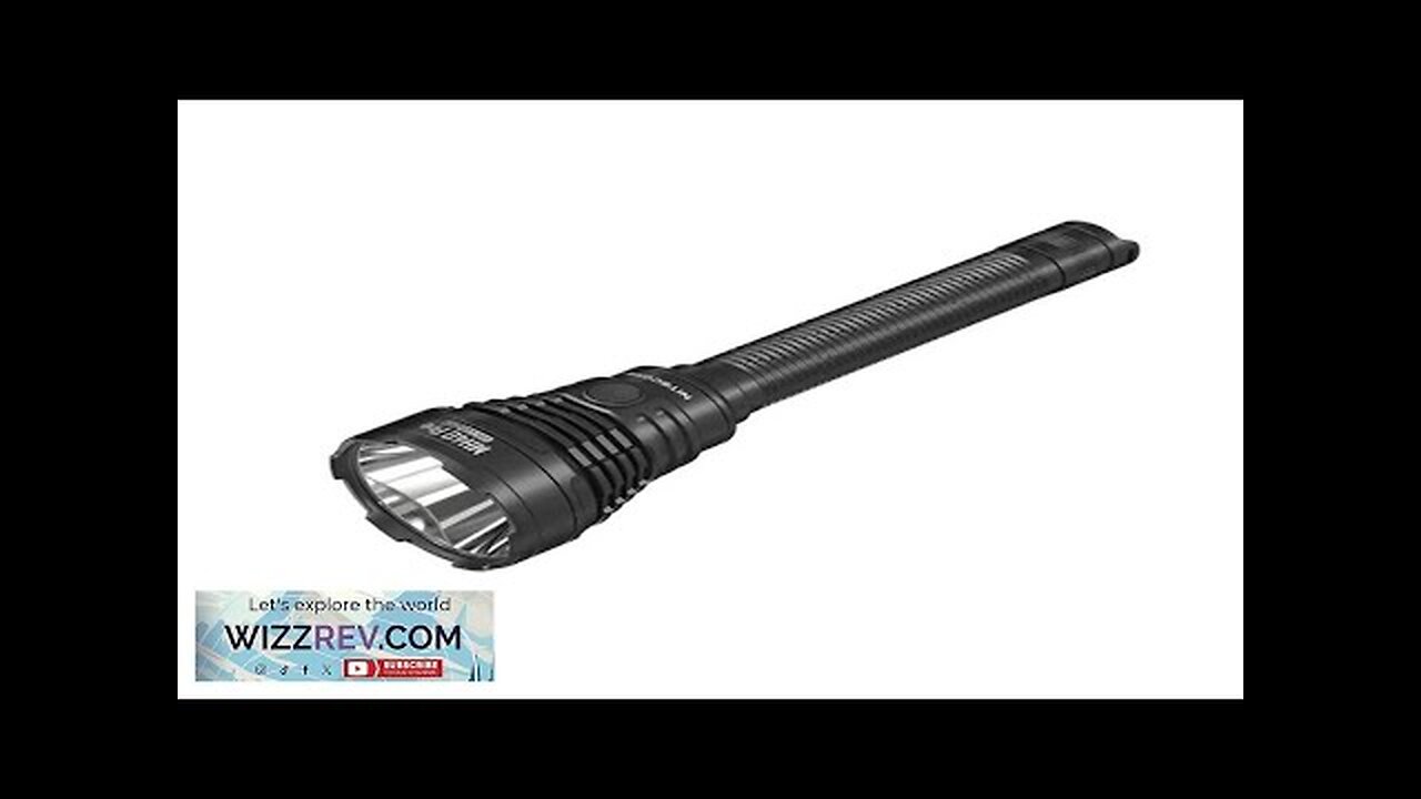 NITECORE MH40 PRO 1300m Long Range Thrower Flashlight 3500LM Strong Light Review