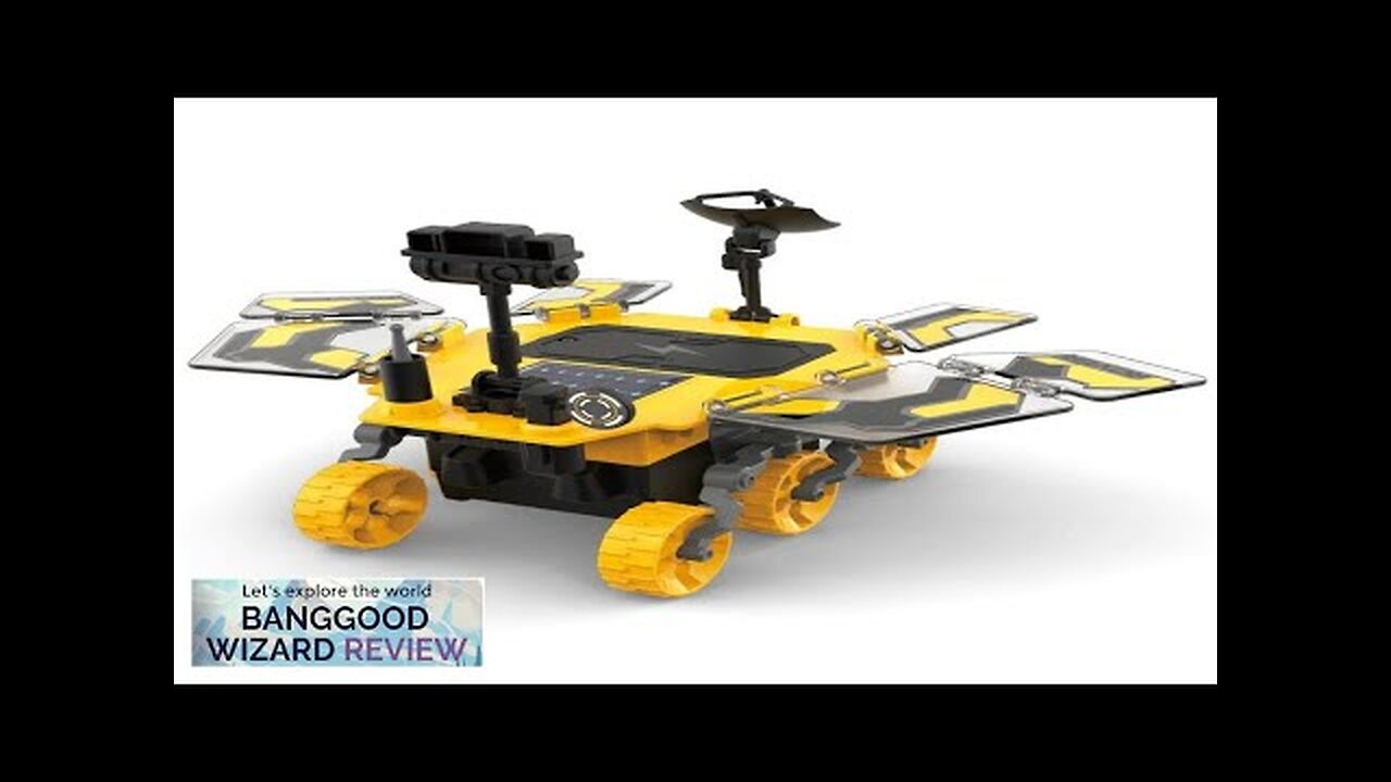 Solar Mars Rover Toys STEM DIY Toy for Kids Educational Electric Model Review