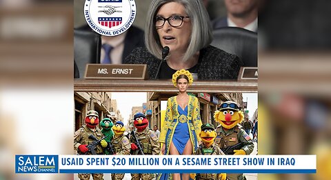 USAID Spent $20 Million On A Sesame Street Show In Iraq, Senator Joni Ernst Fumes