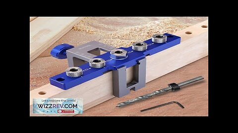 RUITOOL Metric Imperial Doweling Jig Kits Drill Guide Locator Cabinet Hardware Jig Review