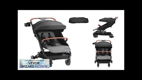 VEVOR Standard Baby Infant Stroller Toddler Stroller with 95°-150° Adjustable Backrest Review