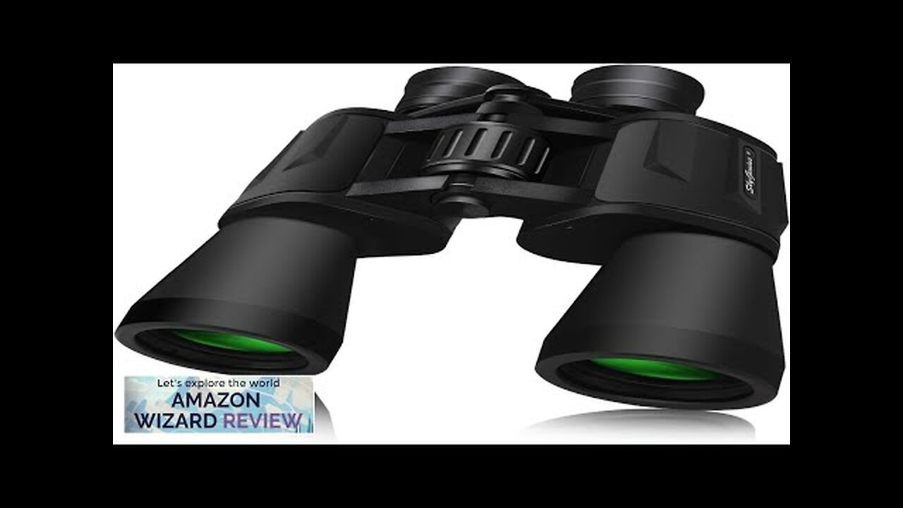 SkyGenius 10 x 50 Binoculars for Adults Powerful Full-Size Clear Durable Binoculars Review