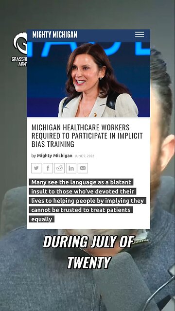 Mandating implicit bias training for health care professionals in Michigan is HOT GARBAGE!