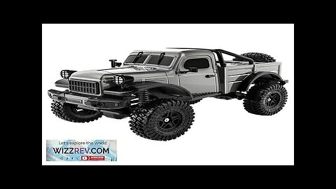 JJRC C8813 4WD 2.4G Rock Crawler Off-Road RC Car Climbing Truck LED Review