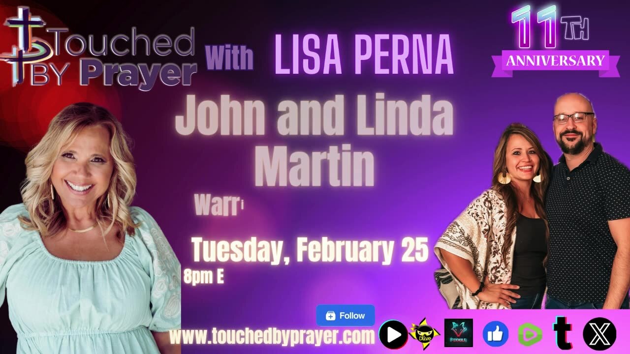 Touched by Prayer-John and Linda Martin