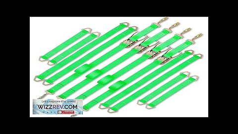 VEVOR Ratchet Tie Down Straps 2'' x 15.6' Heavy Duty Ratchet Straps Review