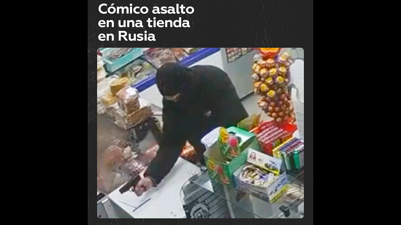 Curioso intento de robo con un arma de juguete