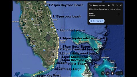 Tides Part 2, A Look At Florida's South Atlantic Coast