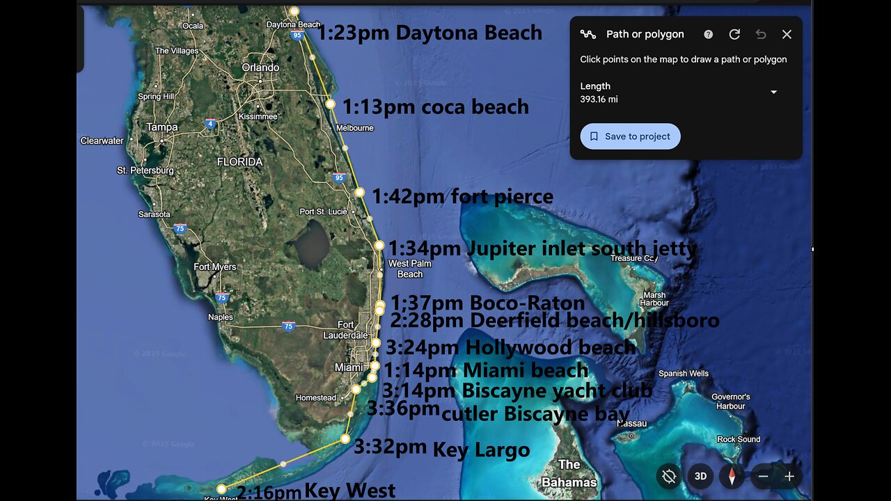 Tides Part 2, A Look At Florida's South Atlantic Coast