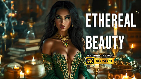Ethereal Beauty Mesmerizing Female Faces with Soothing Music Angelic Vocals Music Video