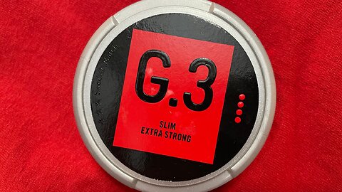 G.3 General Extra Strong (Slim Original) Snus Review