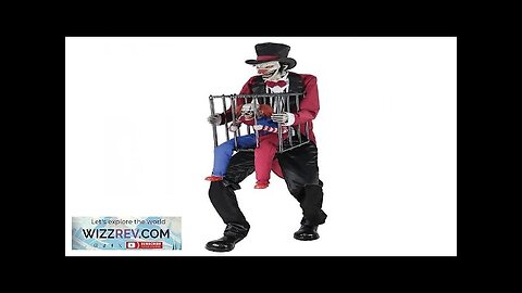 Rotten Ringmaster with Caged Clown Animated Decoration Review