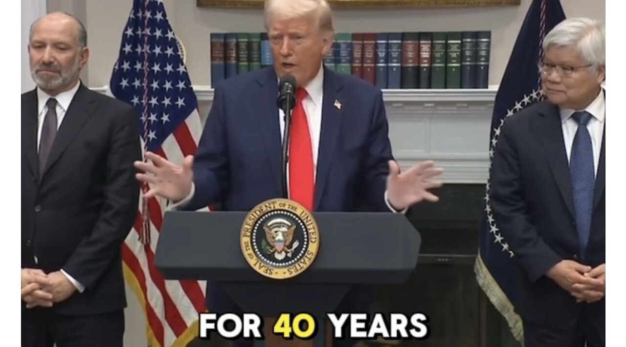 TRUMP ANNOUNCES $100B INVESTMENT IN THE US