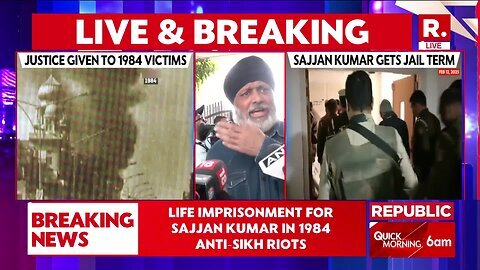 1984 Anti Sikh Riots Case_ As Sajjan Kumar Gets Life Term, Sikh Protesters Demand His Death Penalty