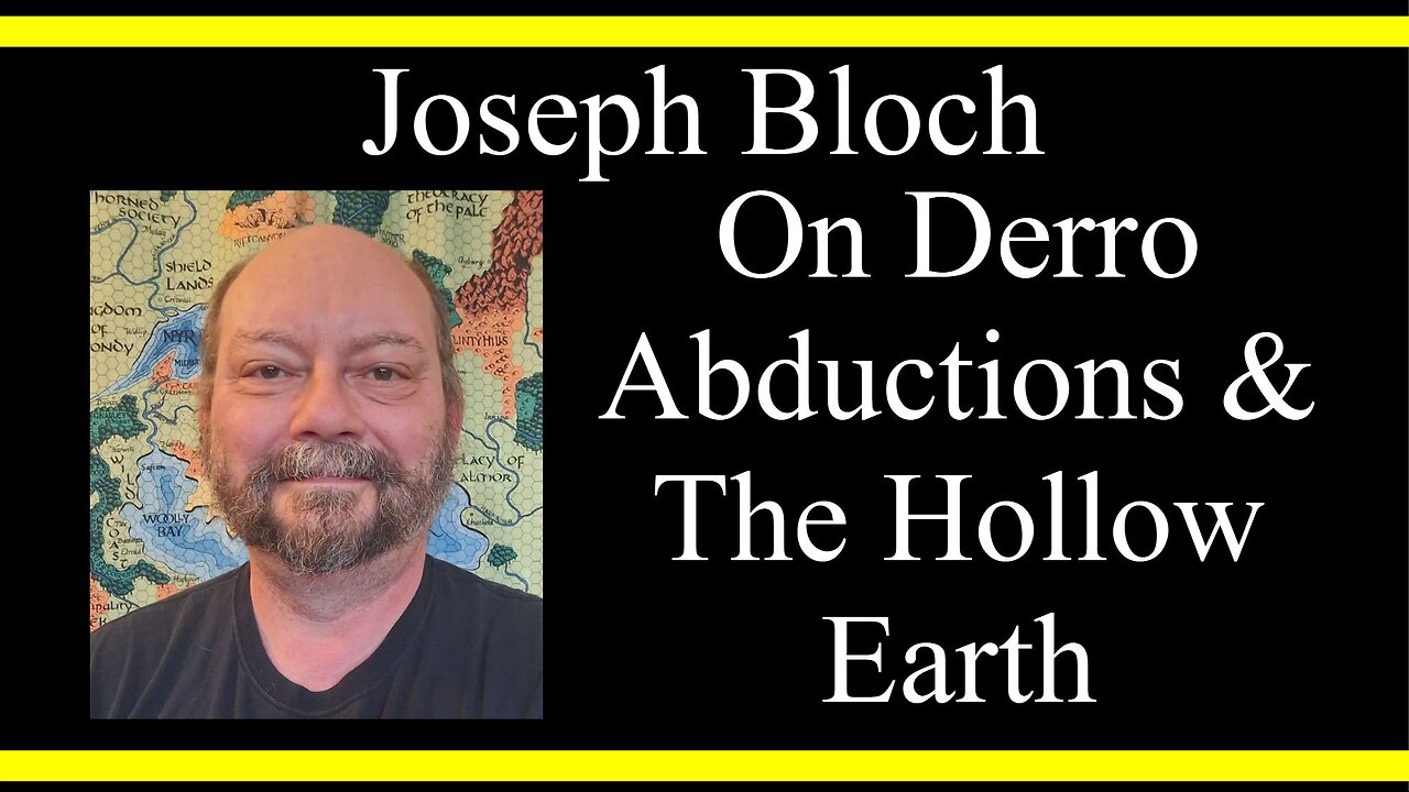 Joe Bloch On Derro Abductions and the Hollow Earth (Interview Excerpts)