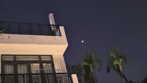 UFO on Video over Saigon, Vietnam