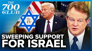 Trump Signed A Series Of Executive Orders Strongly Backing Israel | The 700 Club