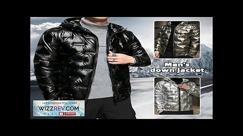 Lightweight Down Jackets Men Hooded Quilted Coat Winter Warm Down Coats Thermal Review