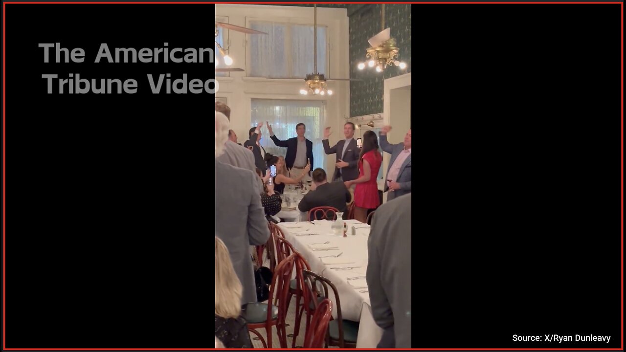 NFL's Manning Brothers Sing “God Bless America” in Restaurant Ahead of Super Bowl