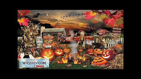 White Mountain Jack O Lanterns Halloween Puzzles 1000 Pieces Pumpkin Puzzle Review