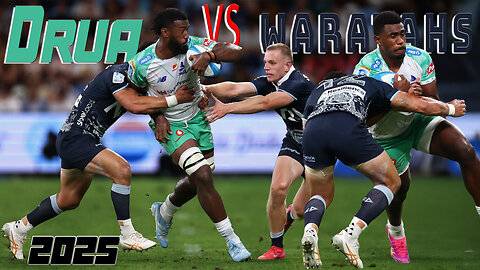 2025 | Drua vs Waratahs | Full-Match