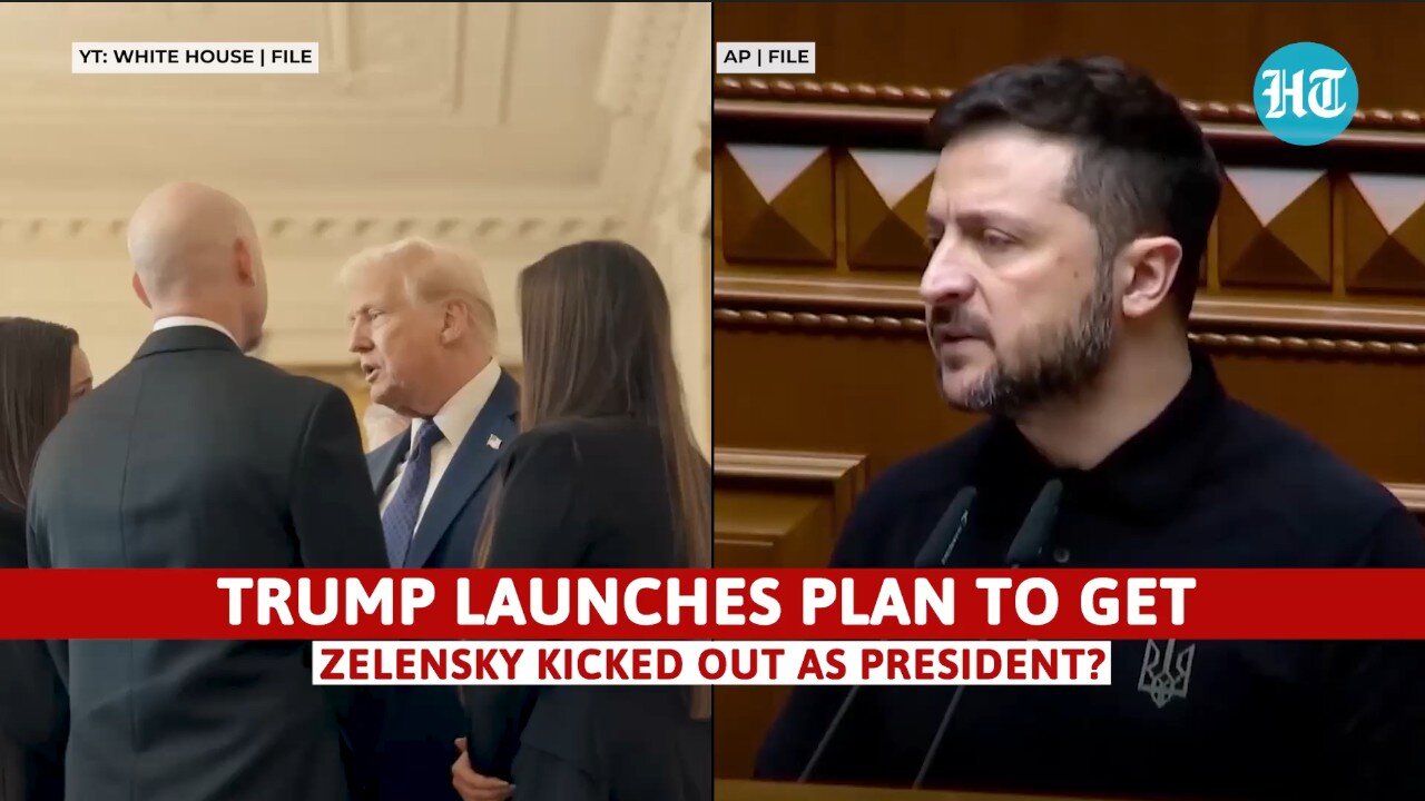 Trump’s ‘Secret Plot’ to Topple Zelensky Out? Secret Meeting Sparks Uproar Over Ukraine's Future