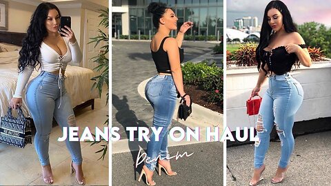 JEANS TRY ON HAUL |NEW JEANS ATTENTION FOR CURVY PETITE GIRLS 😍