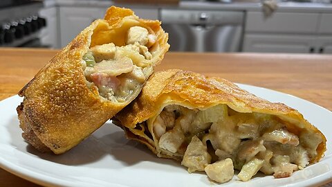 Grain Free Fried Chicken Roll