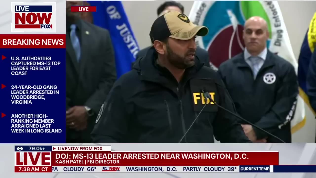 DOJ: MS-13 gang leader arrested | LiveNOW from FOX