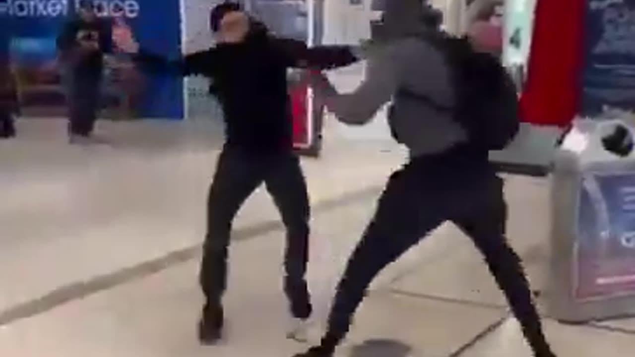 Foreigners stab each other in front of children in Dartford.