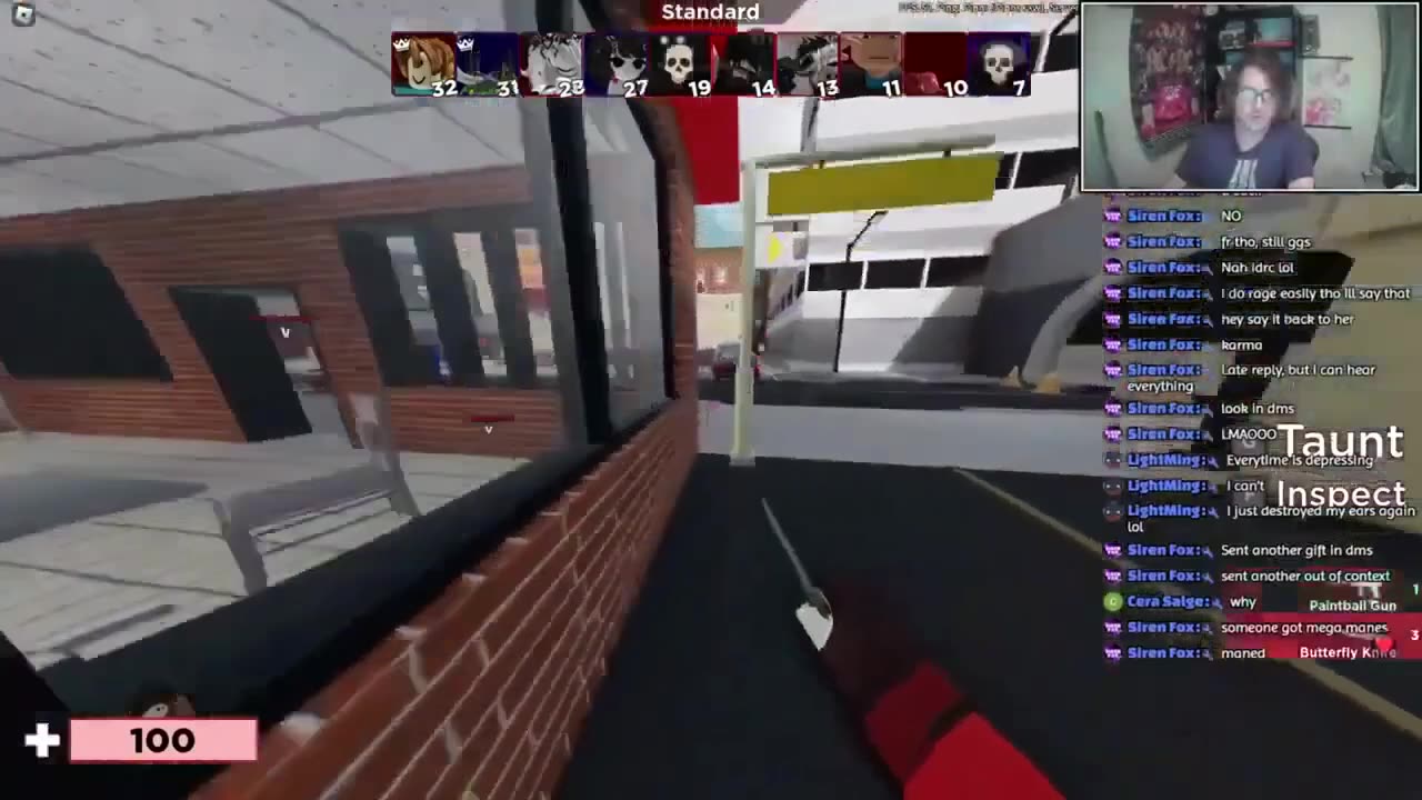 A Full Game Of Roblox Arsenal With Only Melee