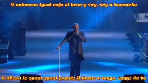 ADRIANO CELENTANO - Azzurro (Subtítulos español-italiano) Live 2012