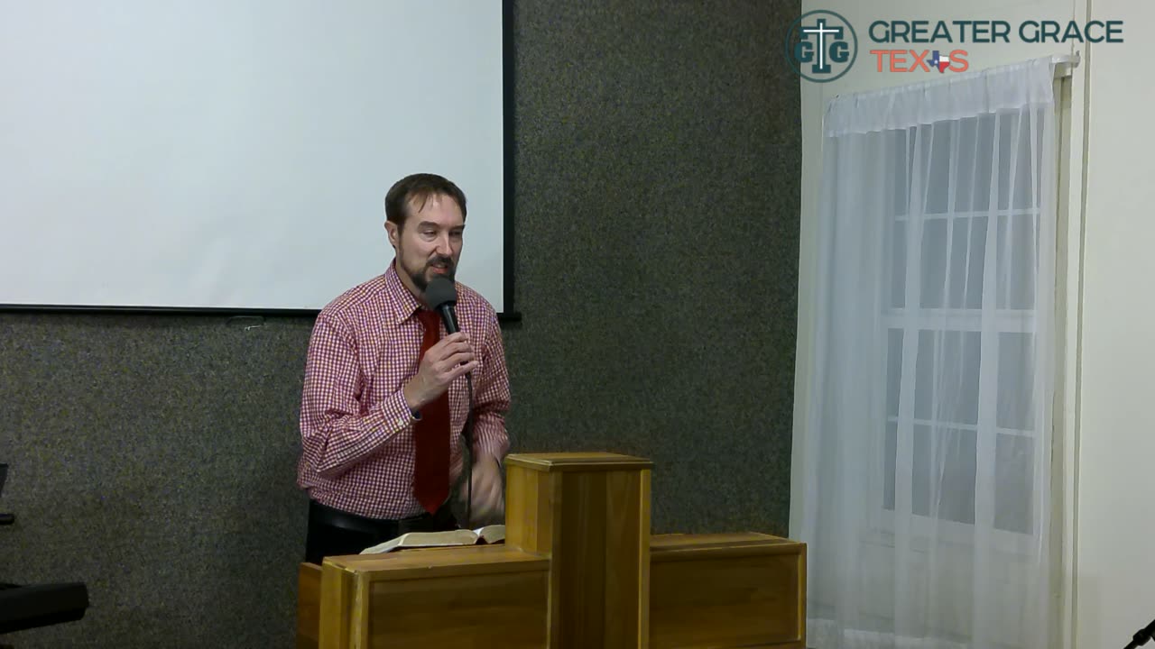 God rejoices over us (Zeph3:17) He will joy over thee with singing - P. Adam | GGTX