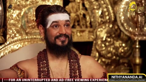 Witness the Divine Presence: Live Darshan of Bhagavan Nithyananda