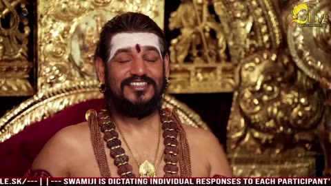 Witness the Divine Presence: Live Darshan of Bhagavan Nithyananda