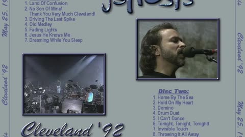 Genesis - Live - 1992.05.25 - Cleveland, Ohio