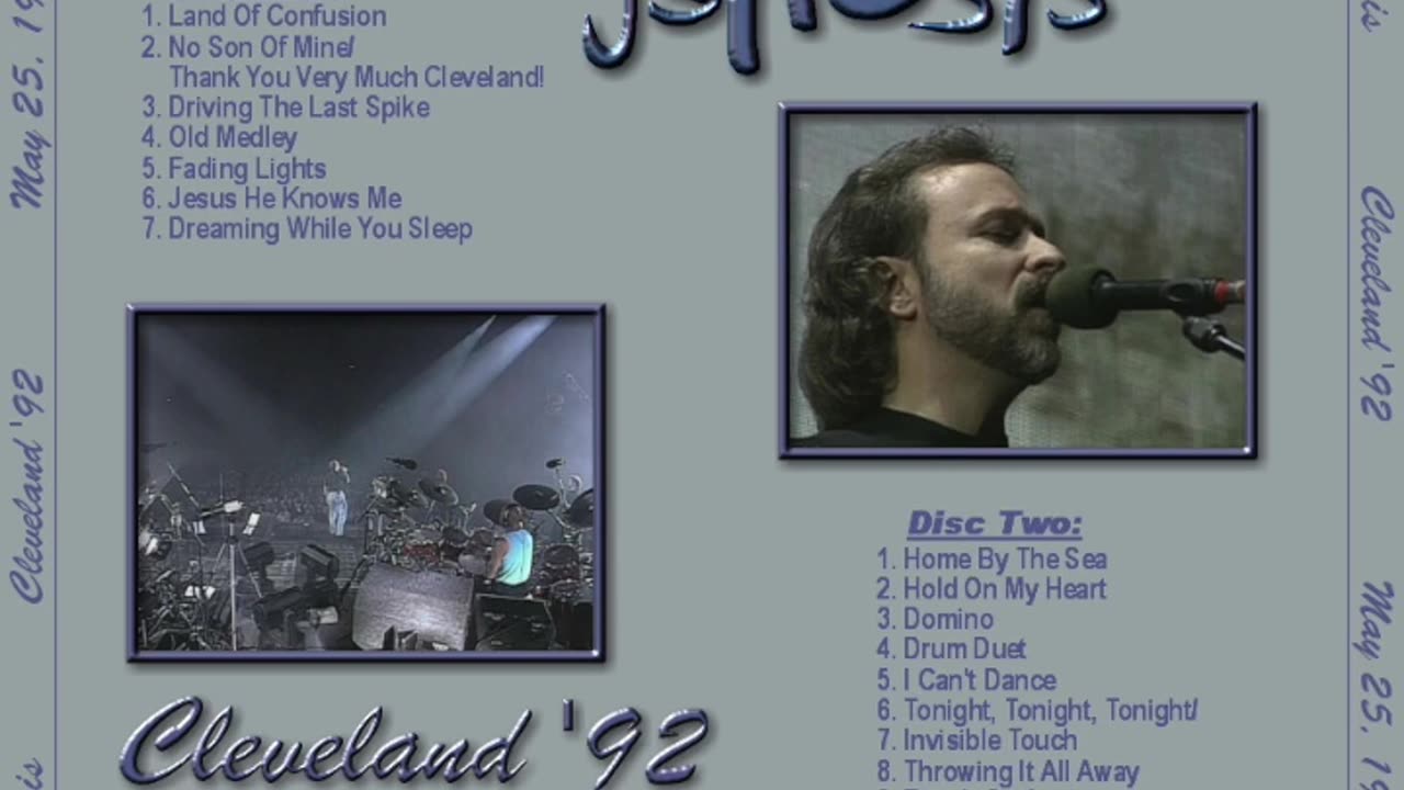 Genesis - Live - 1992.05.25 - Cleveland, Ohio