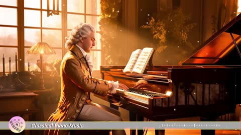 Classical piano music. Gentle melody touches the depths of the soul. Beethoven, Chopin, Mozart...🎧🎧