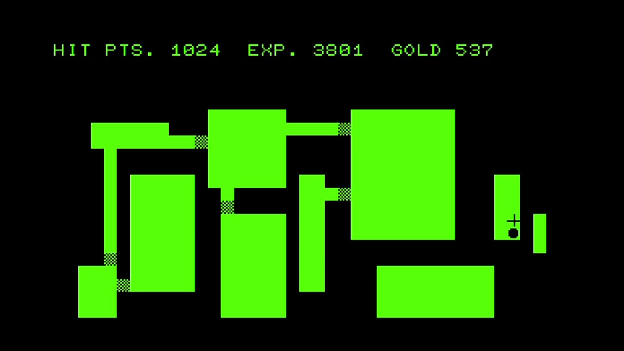 Dungeon for the Commodore Pet Emulated Gameplay