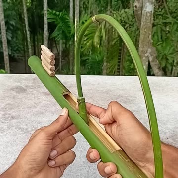 Handcrafted Bamboo Slingshots | DIY Bamboo Art & Creations