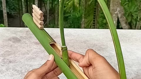 Handcrafted Bamboo Slingshots | DIY Bamboo Art & Creations