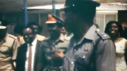 Gen. Yakubu Gowon Welcoming Ethnic Igbo Children Back To Nigeria From The Ivory Coast | Nov. 1970