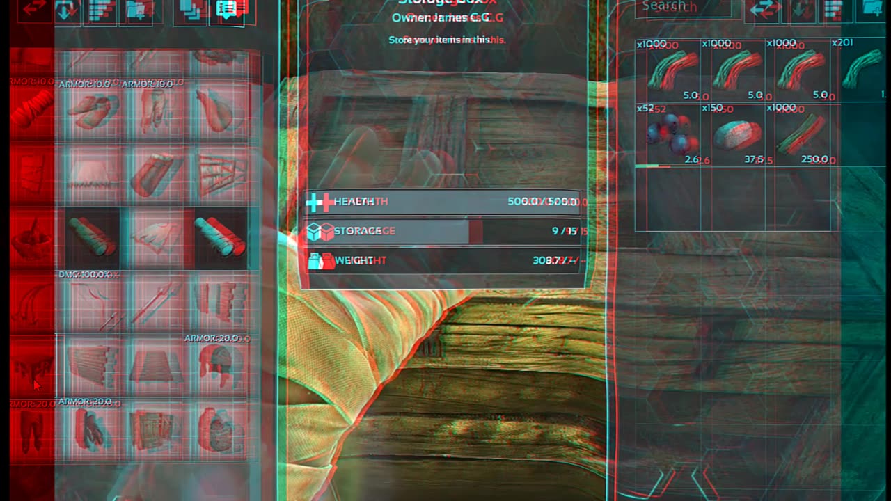 3D Anaglyph ARK Experience of Central Land