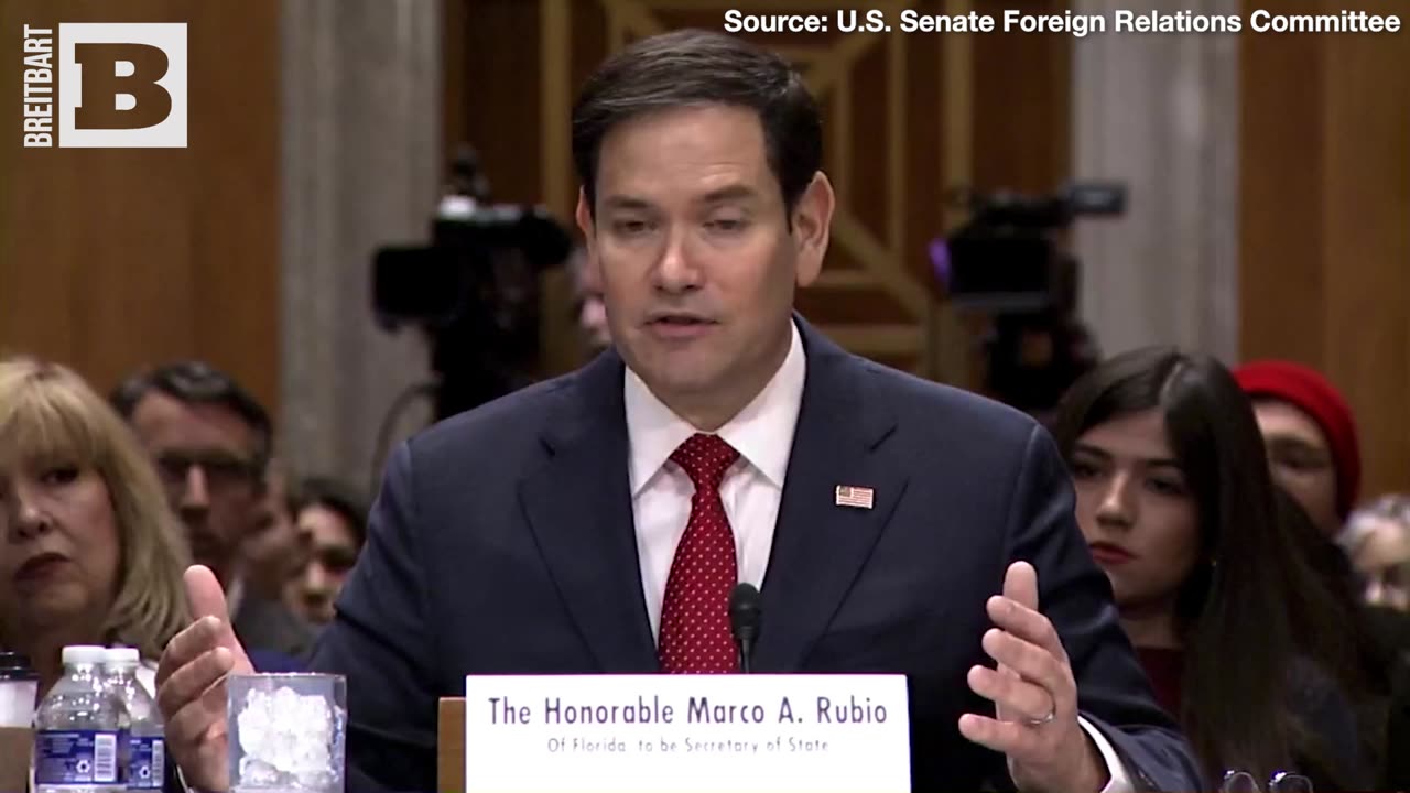 Rand Paul and Marco Rubio Have an Exchange on China Sanctions at Rubio's Confirmation Hearing
